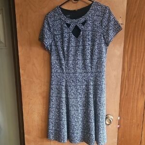 Alyx Monochrome Patterned Midi Dress